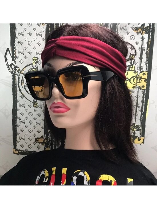 New Authentic Tom Ford Esme FT1157 01E Black Yellow TF1157 main image 14